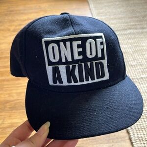 Black One of a Kind SnapBack Hat